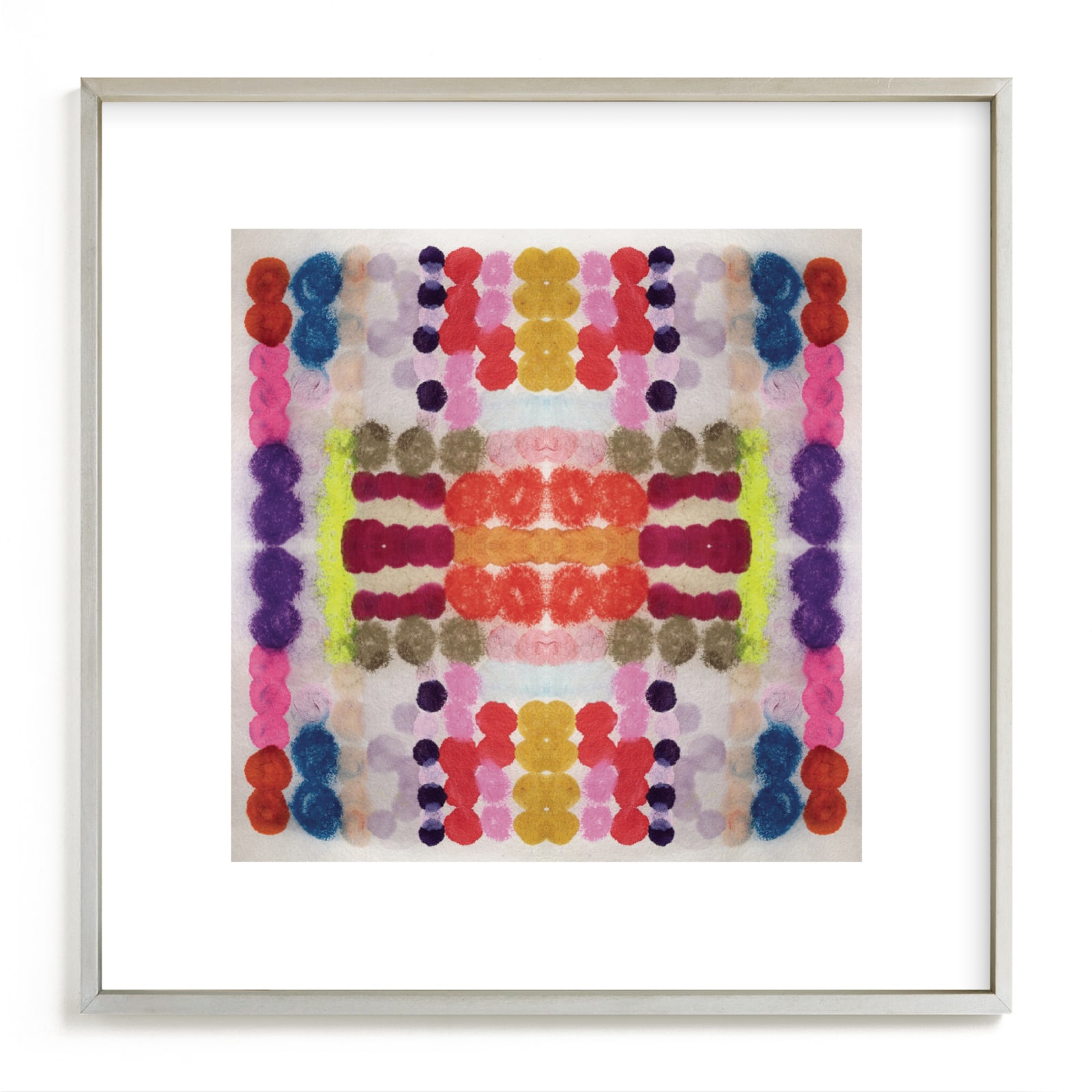 "Dippin Dot Squared No 3" - Limited Edition Art Print by HAPI ART in beautiful frame options and a variety of sizes.