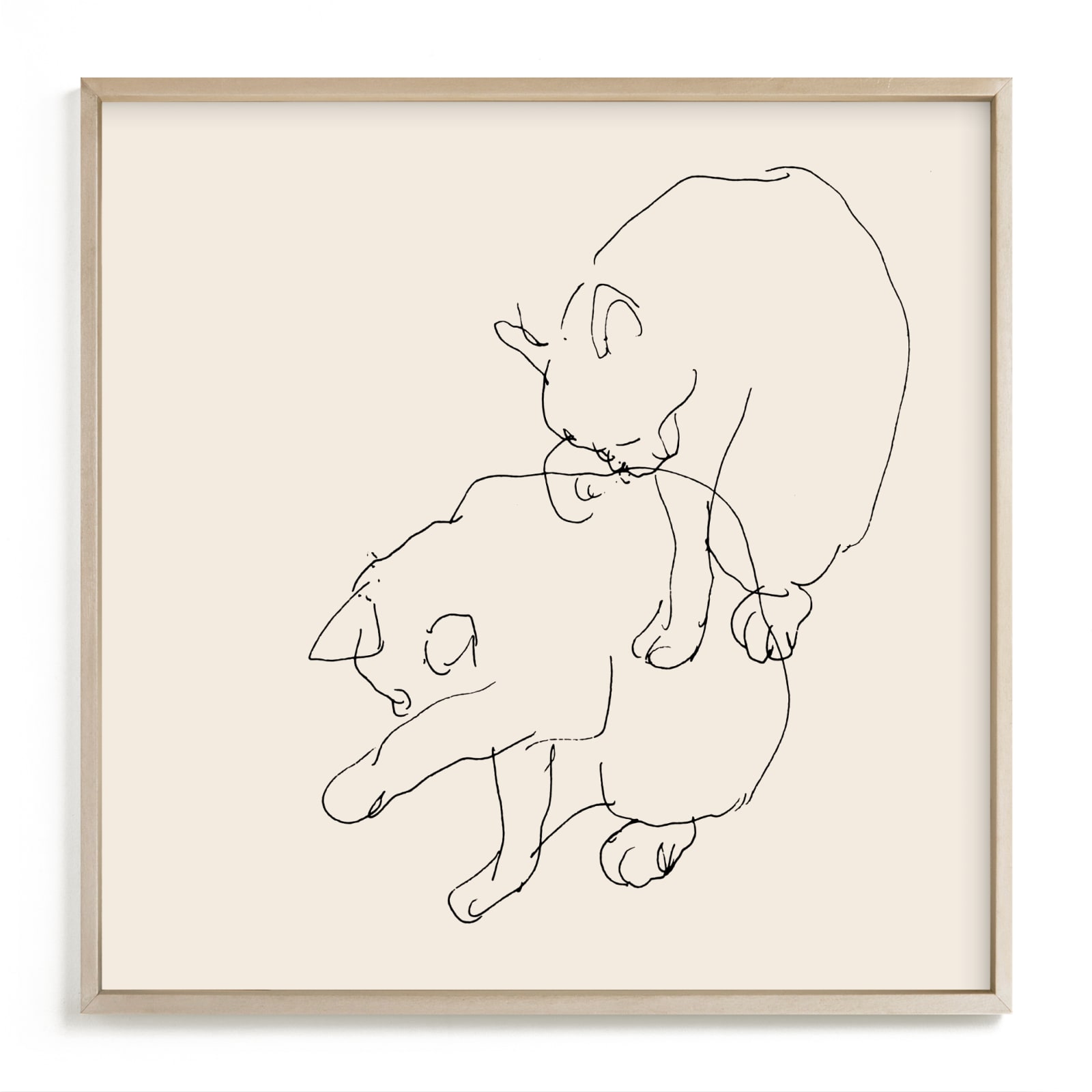"Sketches after cat IV" - Limited Edition Art Print by Catilustre in beautiful frame options and a variety of sizes.