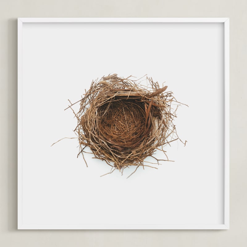 "The Architect" - Art Print in Nestlé by Andrew McClintock - Framed