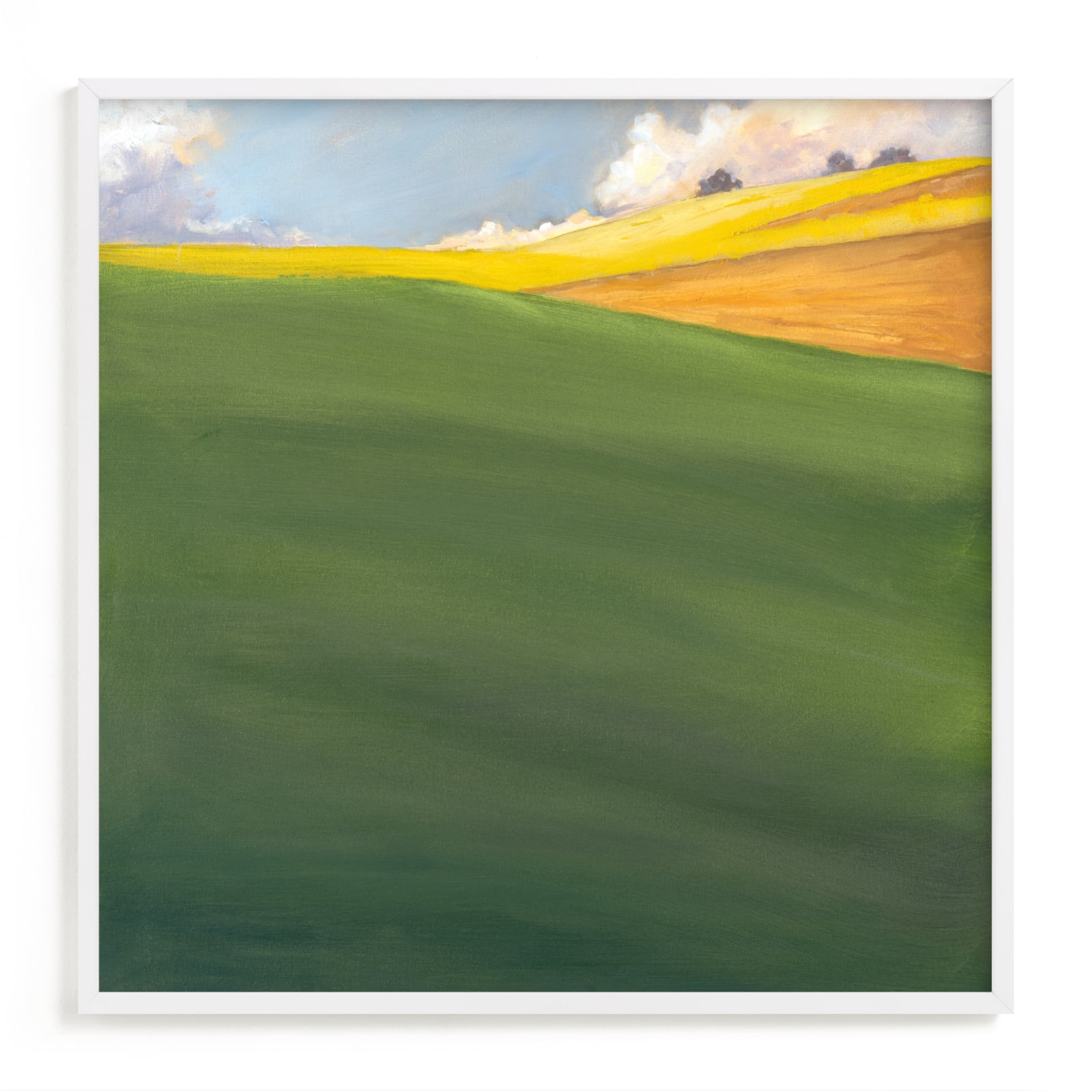 "September Hill" - Limited Edition Art Print by Stephanie Goos Johnson in beautiful frame options and a variety of sizes.