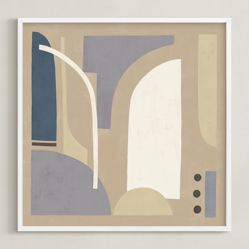 "Collage Two" - Art Print in Original by Jessie Burch - Framed