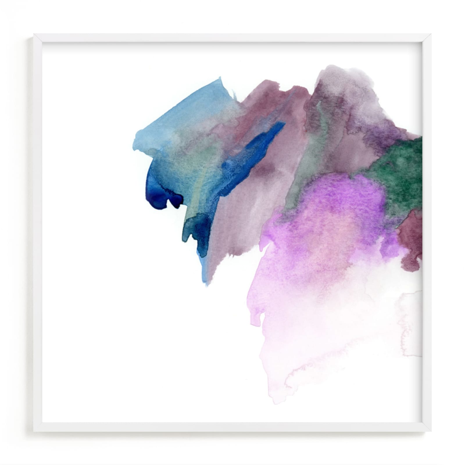 "White Space 2" - Art Print by Mande Calhoun in beautiful frame options and a variety of sizes.