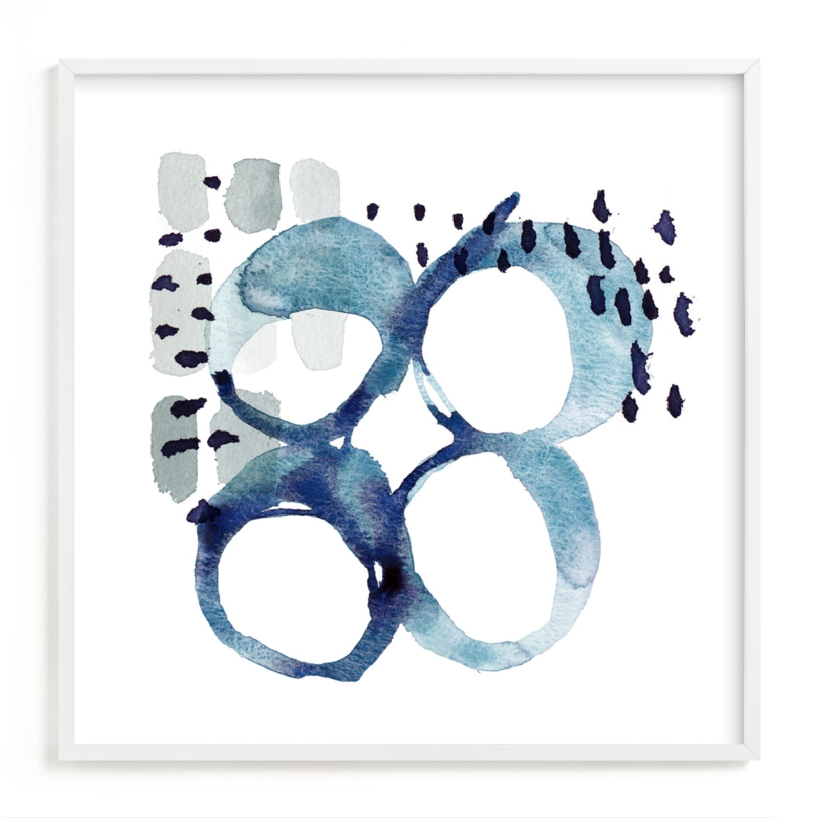 "Aquae" - Art Print by Kelly Ventura in beautiful frame options and a variety of sizes.