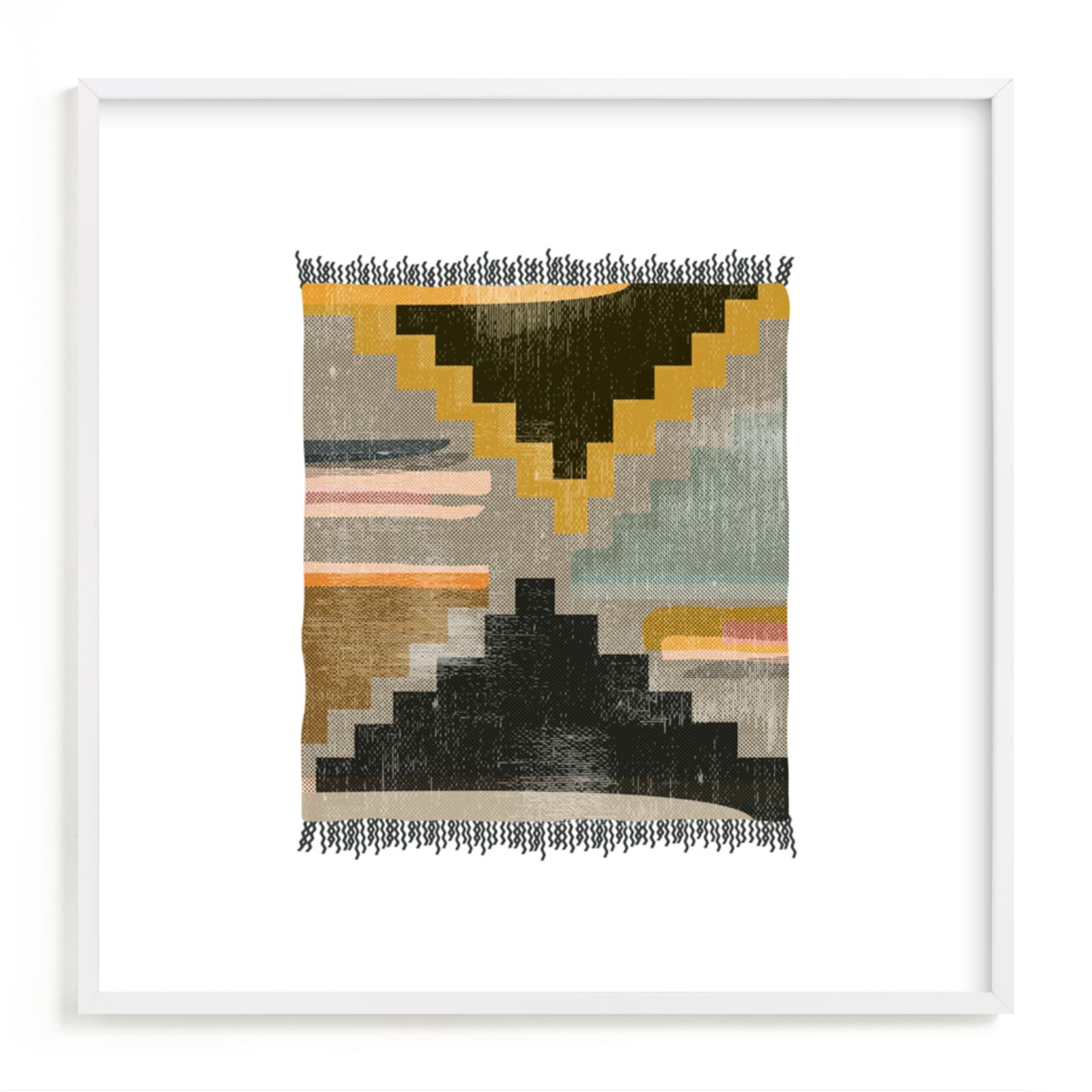 "Tapestry 4" - Art Print by Kate Capone in beautiful frame options and a variety of sizes.