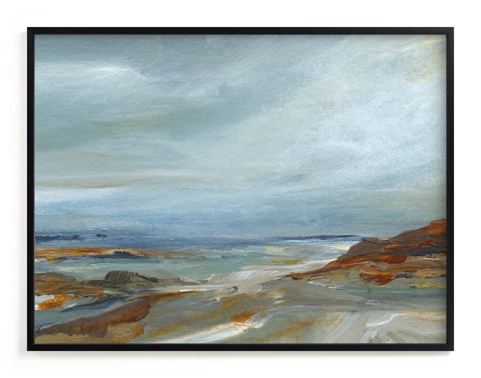 "Argyle Shore #2" - Limited Edition Art Print by Roberta Hoiness Art in beautiful frame options and a variety of sizes.