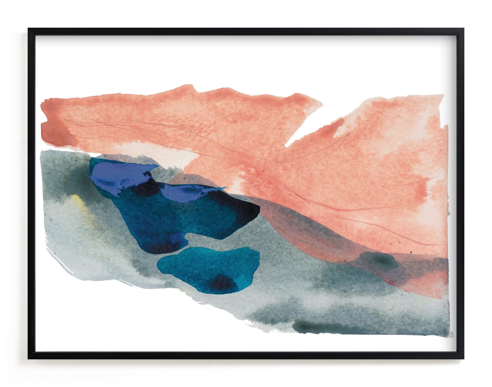 "Morning River" - Limited Edition Art Print by Lauren Adams in beautiful frame options and a variety of sizes.