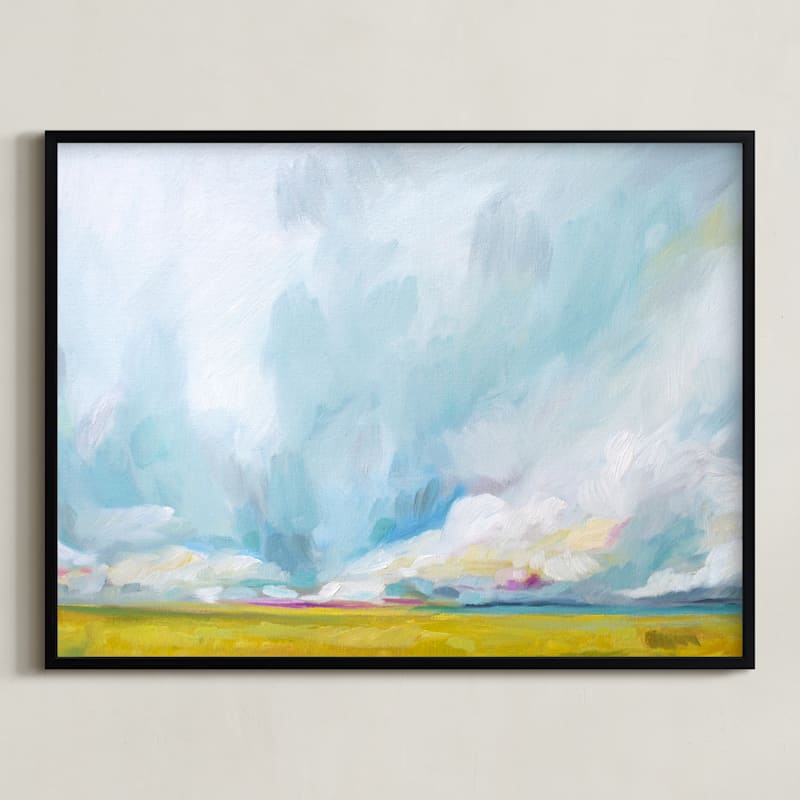 "Savannah Lands" - Limited Edition Art Print by Emily Jeffords in beautiful frame options and a variety of sizes.