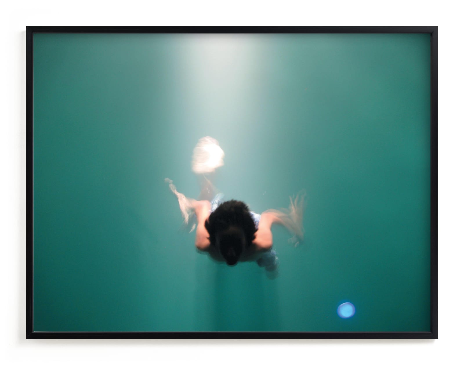 "Pool Illumination" - Limited Edition Art Print by Georgia Tankard in beautiful frame options and a variety of sizes.