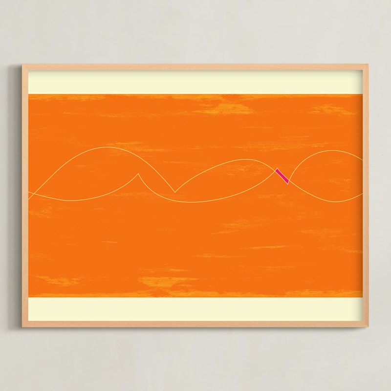 "Yoruba-11" - Art Print in Bold by Alain Castoriano - Framed