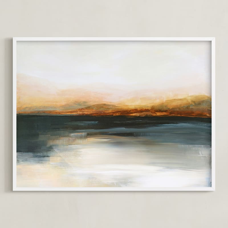 "Skiff" - Limited Edition Art Print by Mya Bessette in beautiful frame options and a variety of sizes.