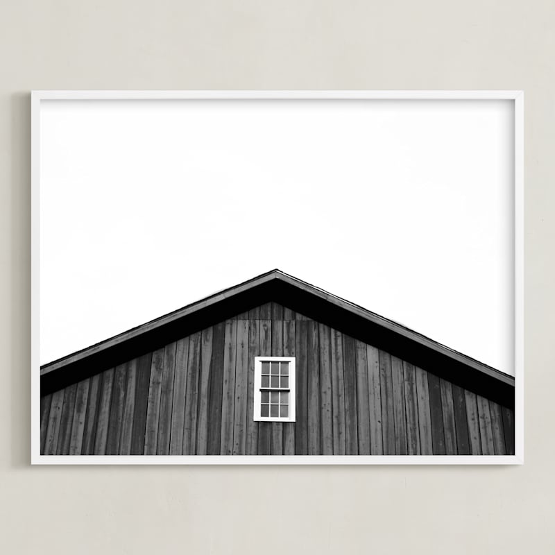 "Barn Betty" - Limited Edition Art Print by Katie Short in beautiful frame options and a variety of sizes.