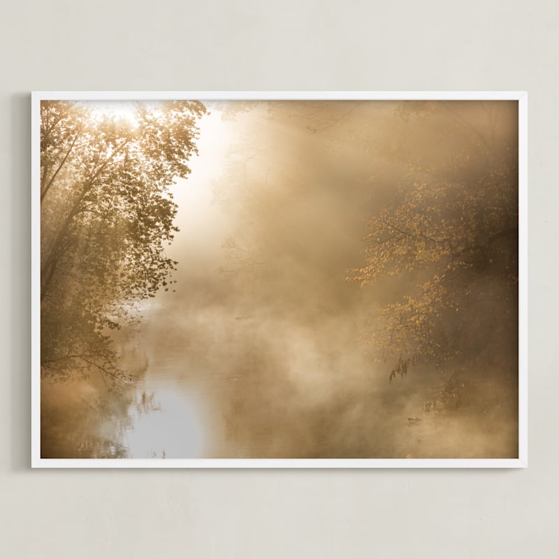 "Golden Light" - Limited Edition Art Print by Jan McElhinny in beautiful frame options and a variety of sizes.