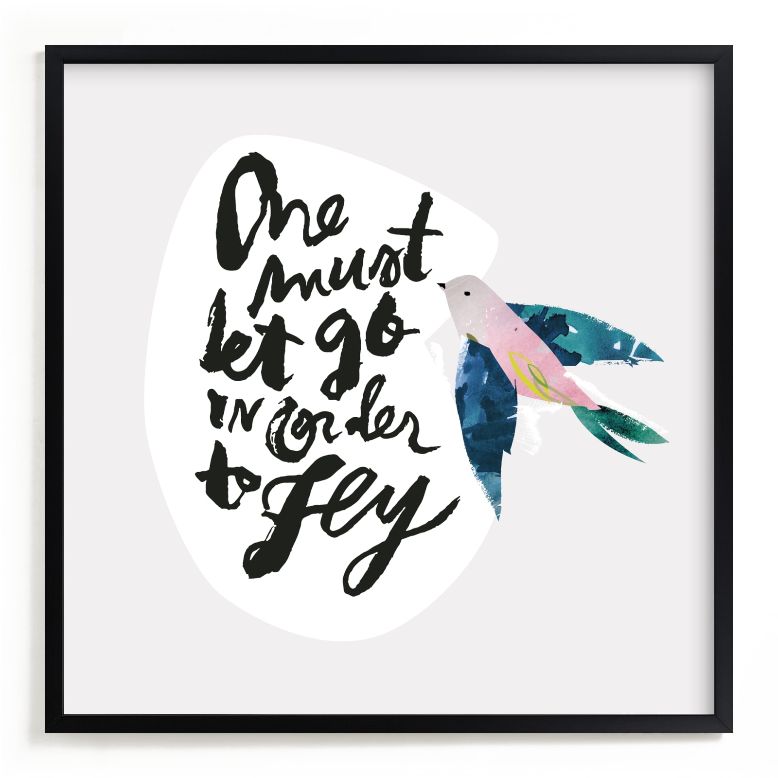 "Fly" - Limited Edition Art Print by Lori Wemple in beautiful frame options and a variety of sizes.