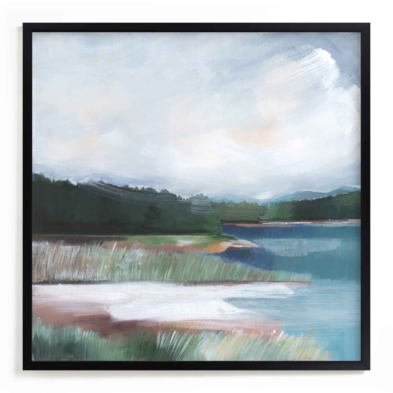"Torrey Pines I" - Limited Edition Art Print by AlisonJerry in beautiful frame options and a variety of sizes.