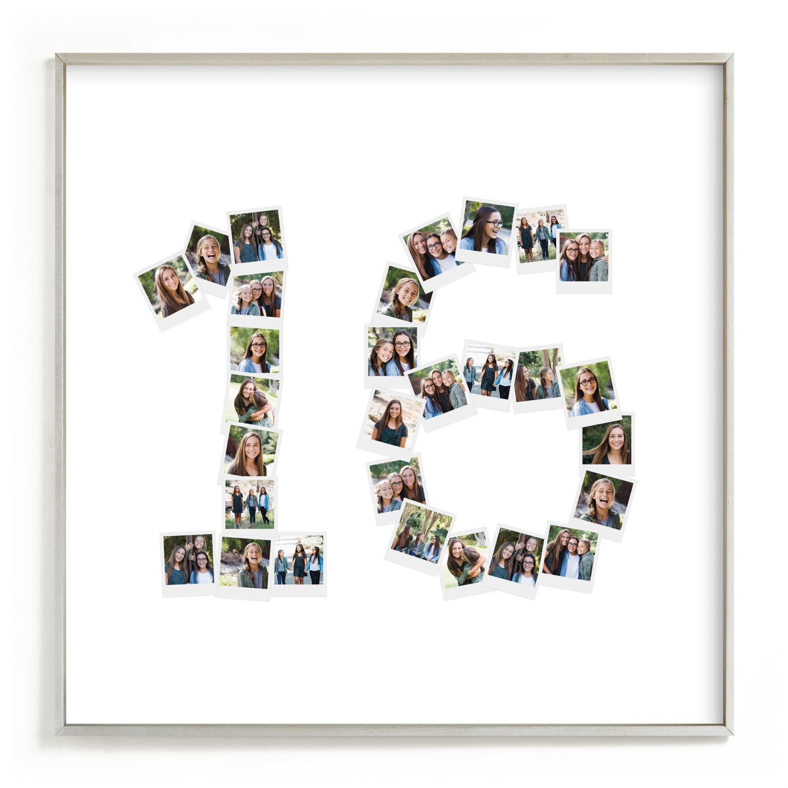 "16" - Custom Photo Art Print by Minted in beautiful frame options and a variety of sizes.