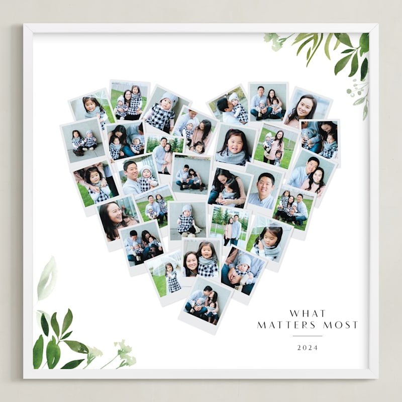 Floral Heart Snapshot
