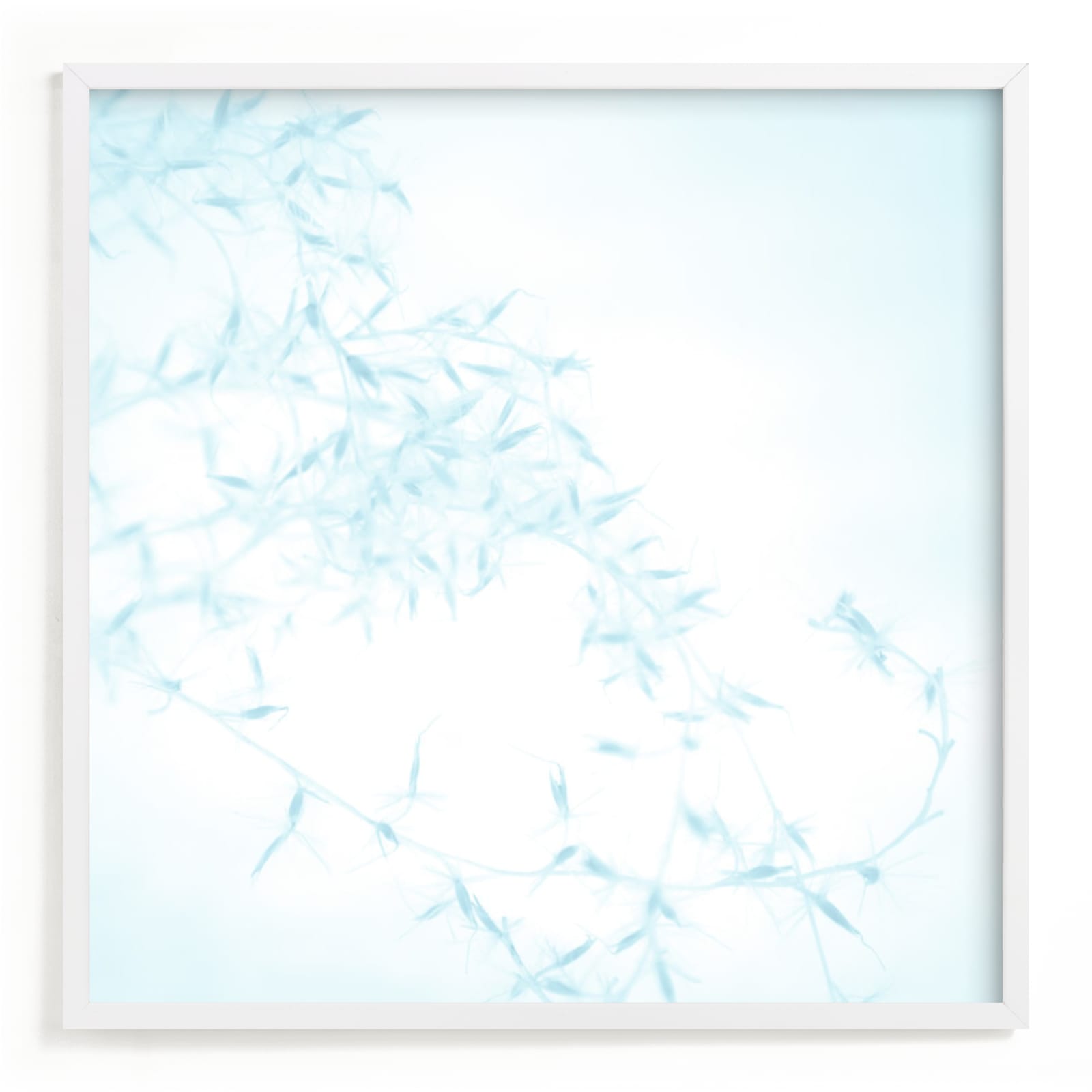 "Winter Grass I" - Art Print by Johanna Phillips Huuva in beautiful frame options and a variety of sizes.