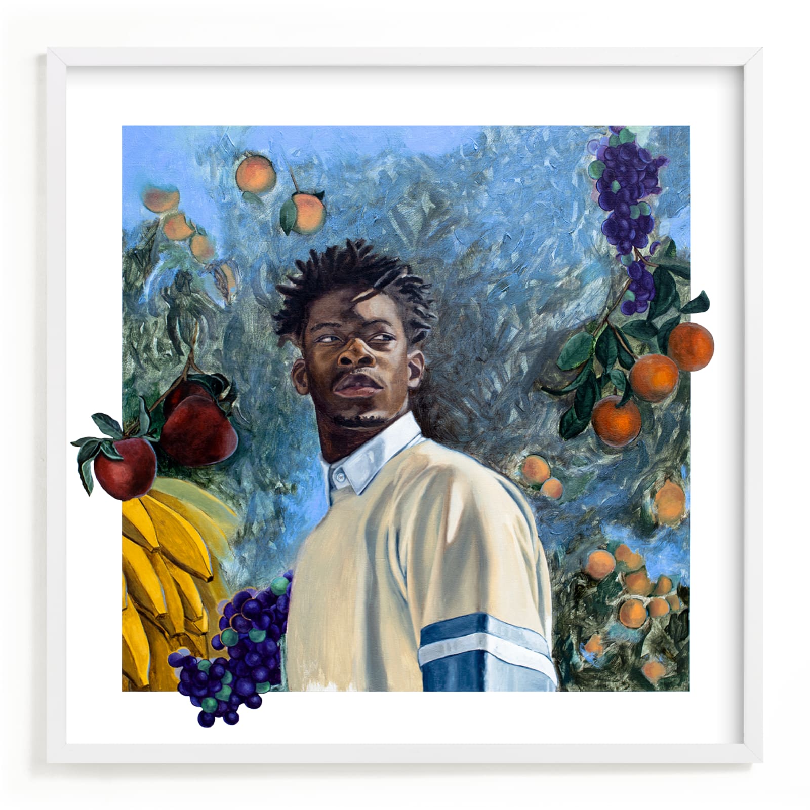 "Passion fruit " by Curtis Newkirk in beautiful frame options and a variety of sizes.