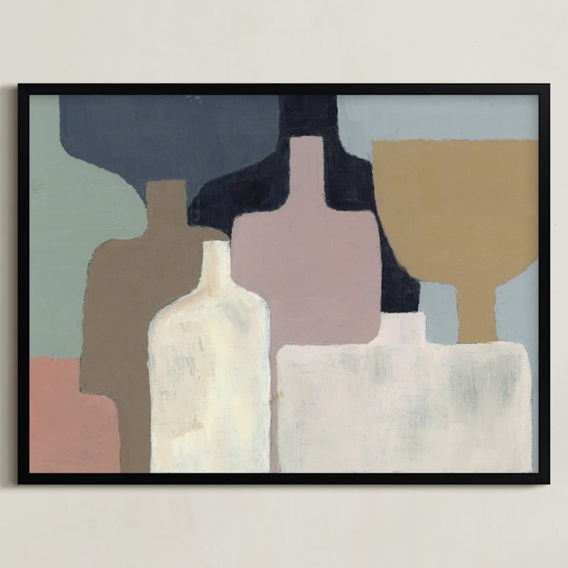 "Vessels on Display 2" - Limited Edition Art Print by Bethania Lima in beautiful frame options and a variety of sizes.