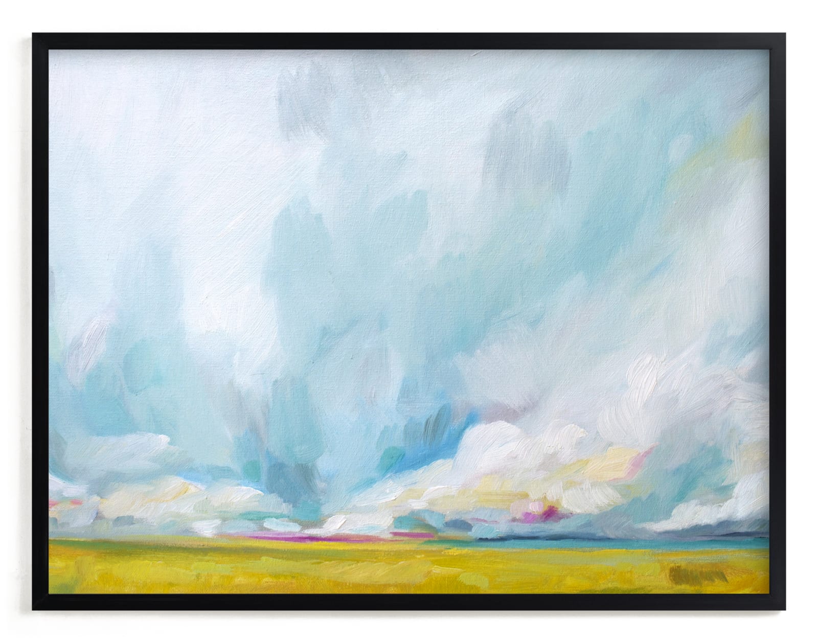 "Savannah Lands" - Limited Edition Art Print by Emily Jeffords in beautiful frame options and a variety of sizes.