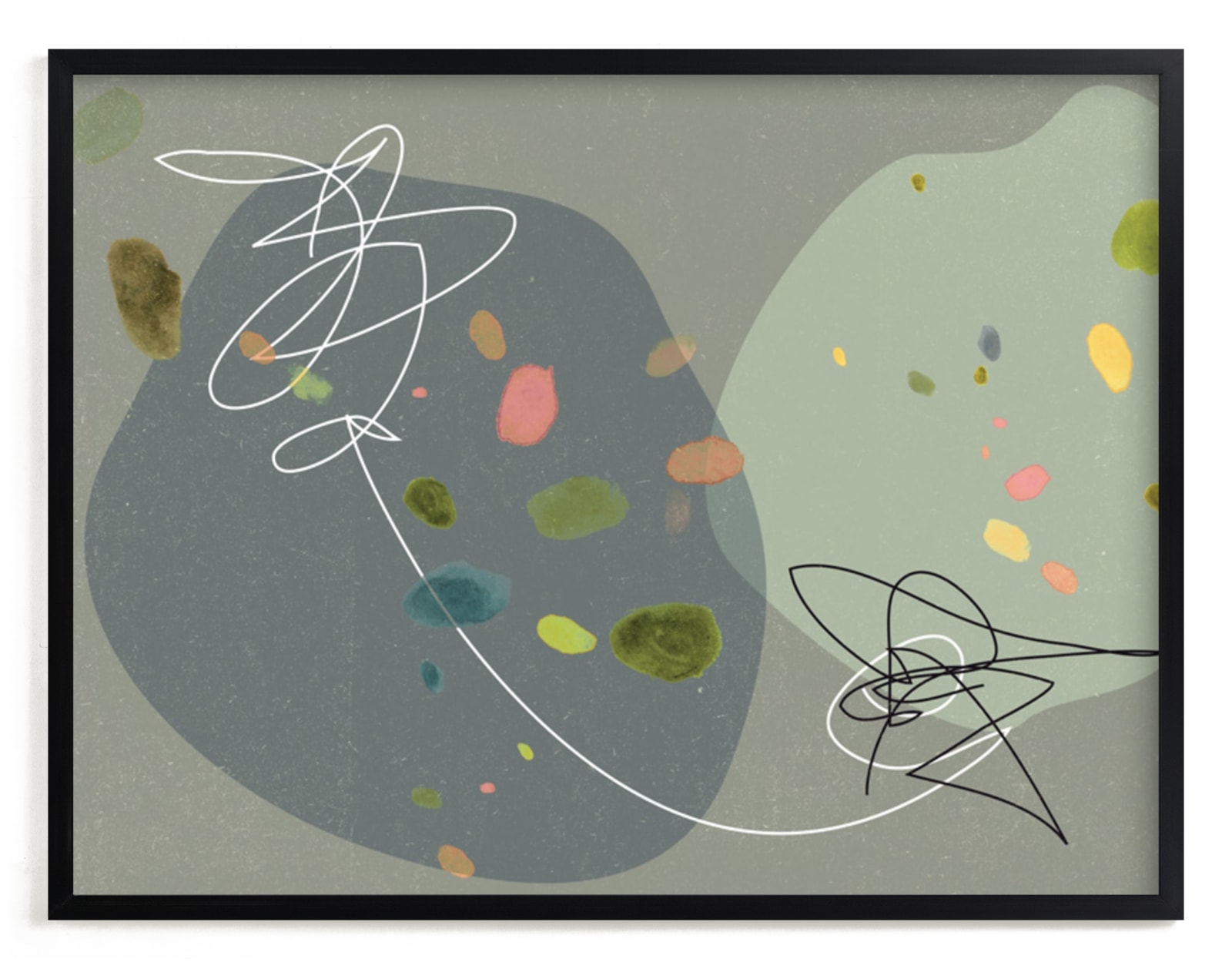"Embedded Nature" - Art Print by Amy Moen in beautiful frame options and a variety of sizes.