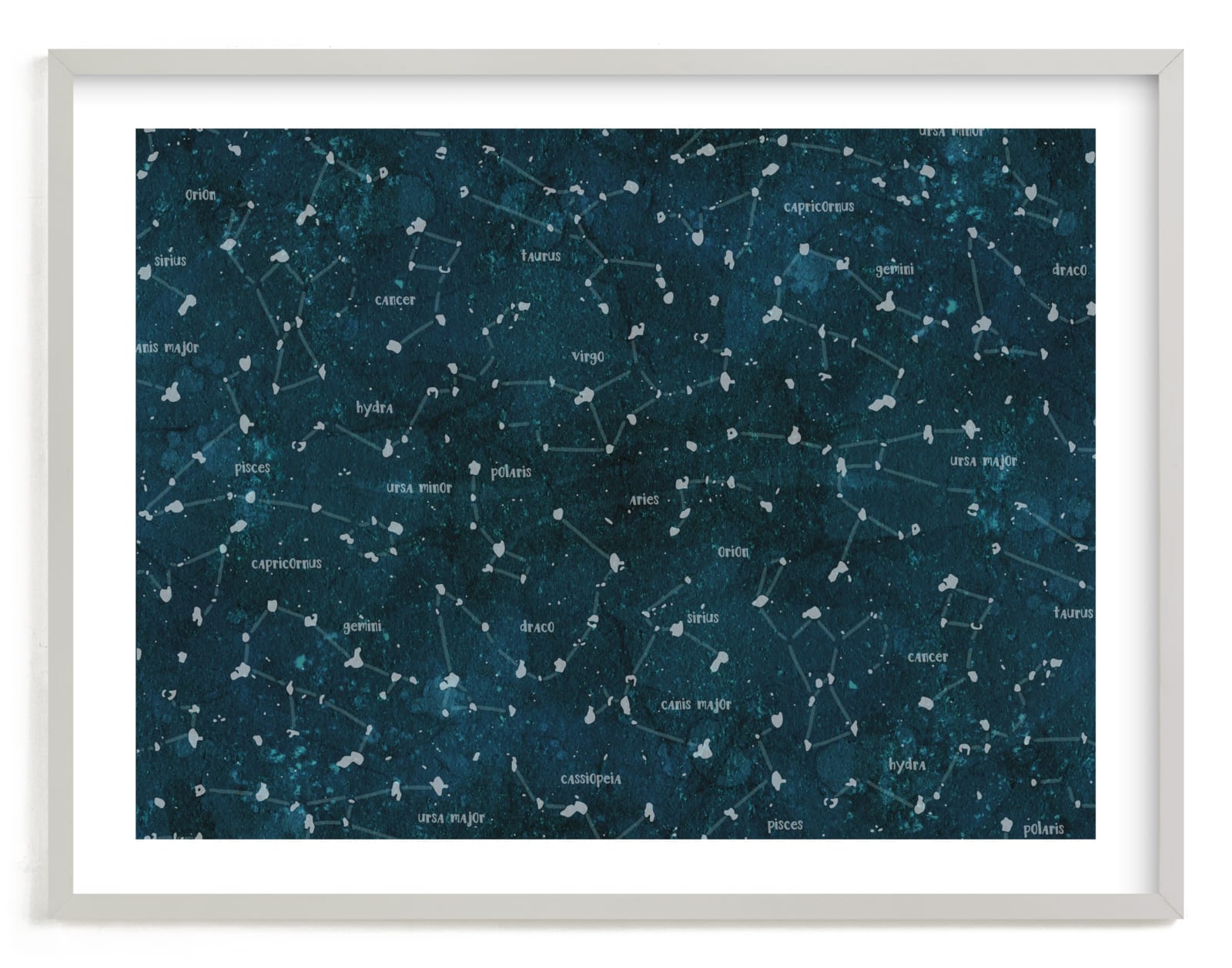 "Deep Space" - Limited Edition Art Print by Meggy Masters in beautiful frame options and a variety of sizes.