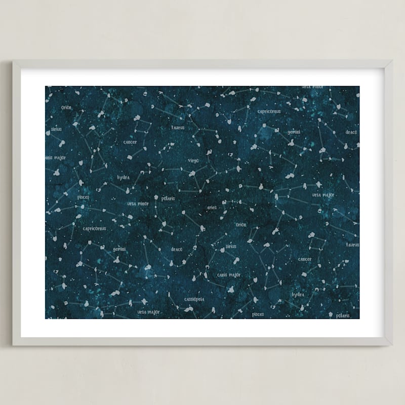 "Deep Space" - Limited Edition Art Print by Meggy Masters in beautiful frame options and a variety of sizes.