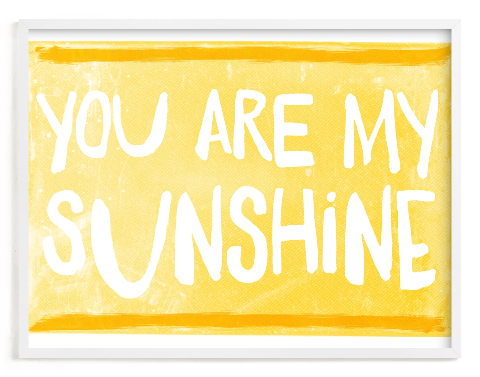 "My Sunshine Love" - Art Print by Kerry Doyle in beautiful frame options and a variety of sizes.