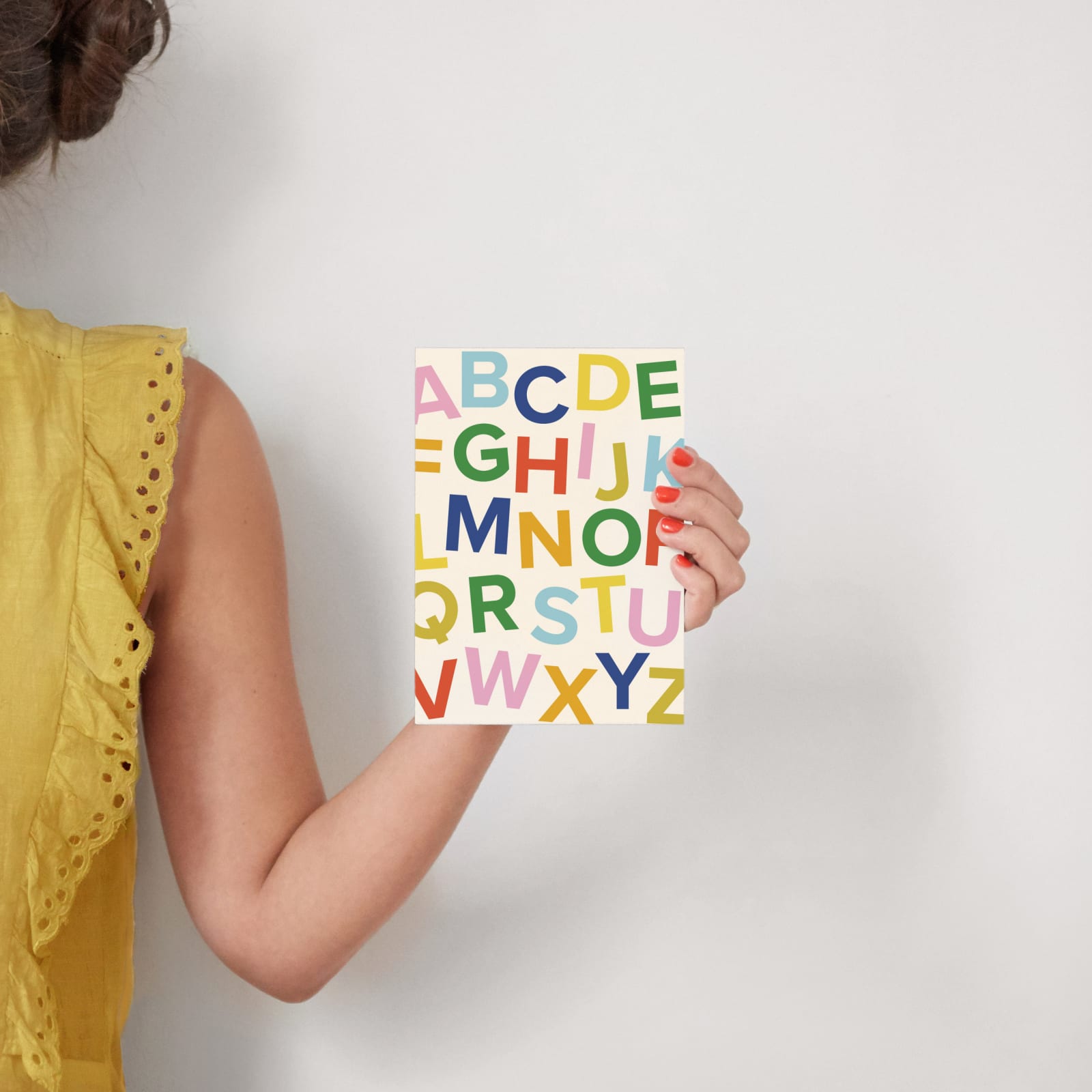 happy alphabet Wall Art Prints by Ellen Schlegelmilch | Minted
