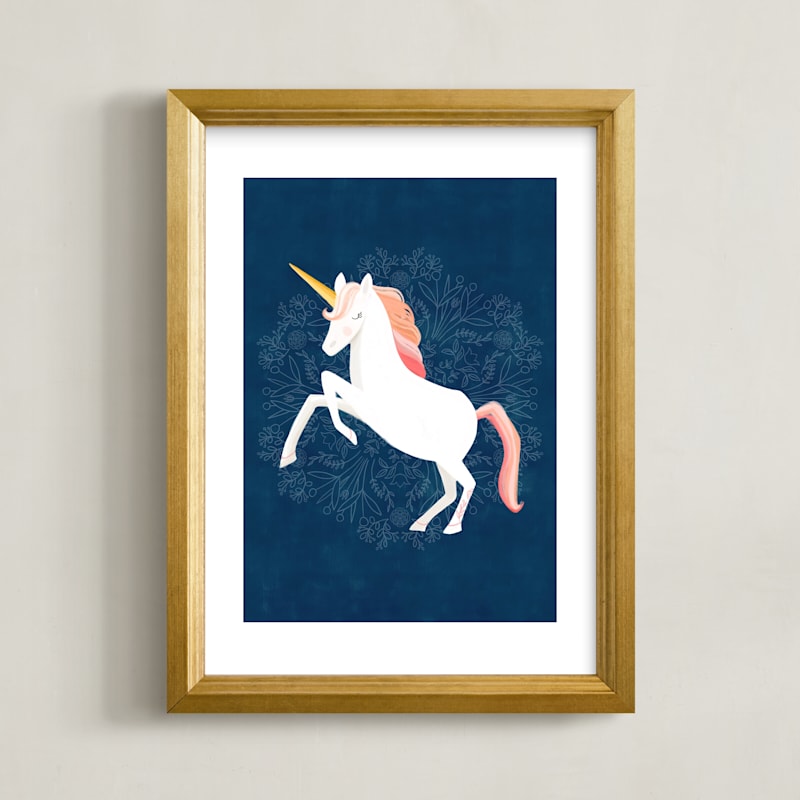Unicorn & Blooms by Little Miss Missy