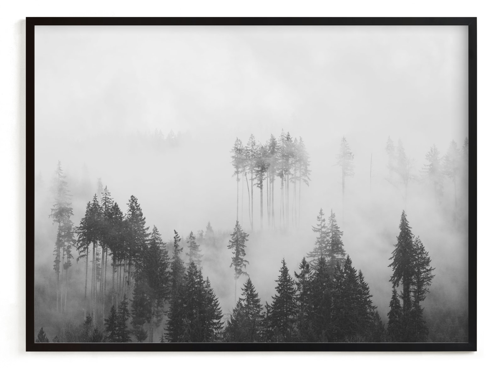 "Morning Fog" - Limited Edition Art Print by Jennifer Morrow in beautiful frame options and a variety of sizes.