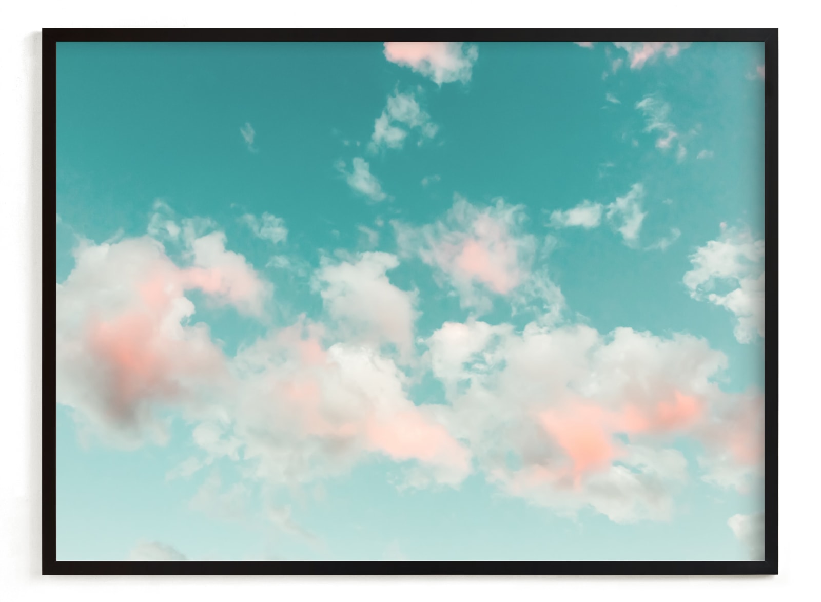 "Turquoise Skies II" - Limited Edition Art Print by Debra Butler in beautiful frame options and a variety of sizes.