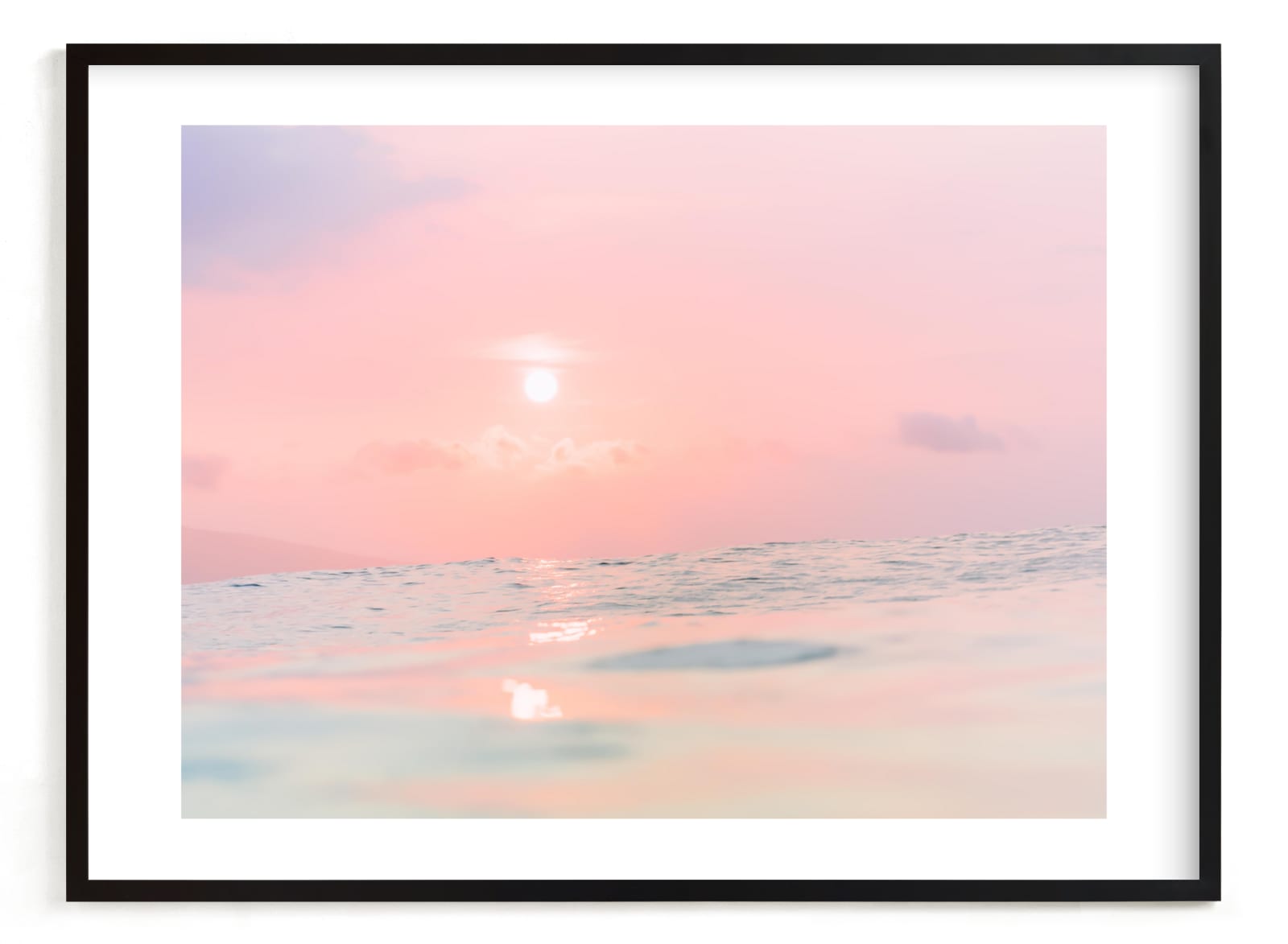 "Sorbet Sea 3" by Kamala Nahas in beautiful frame options and a variety of sizes.