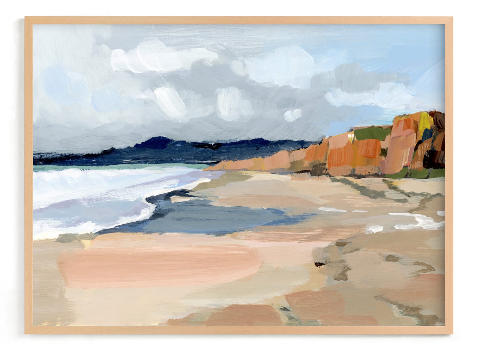 "Half Moon Bay" by Shina Choi in beautiful frame options and a variety of sizes.