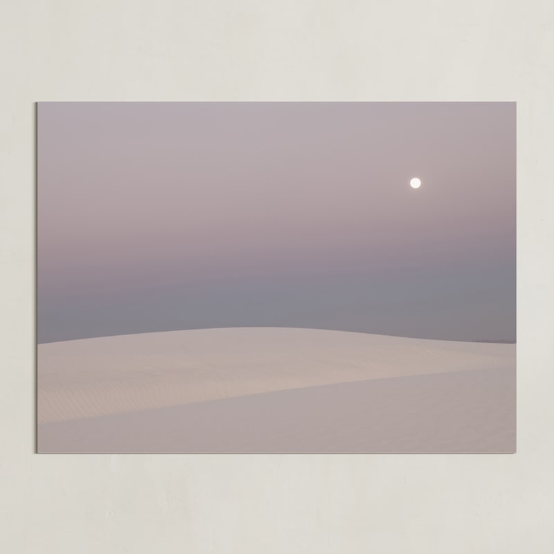 "Desert Dusk I" - Art Print in Dusk by Tania Medeiros - Unframed