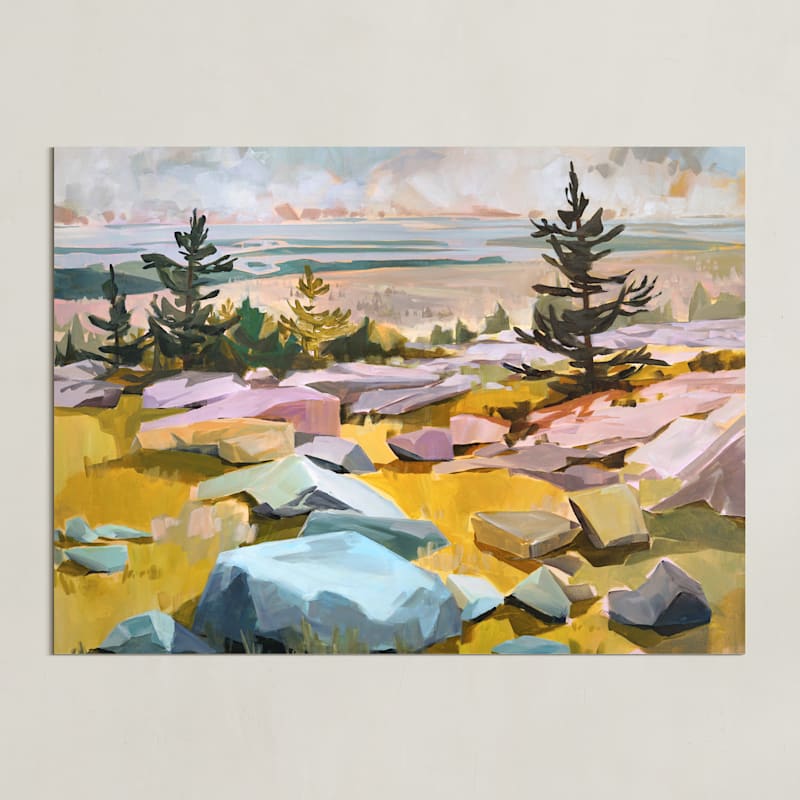 "Get Lost" - Art Print in Multi by Jess Franks - Unframed