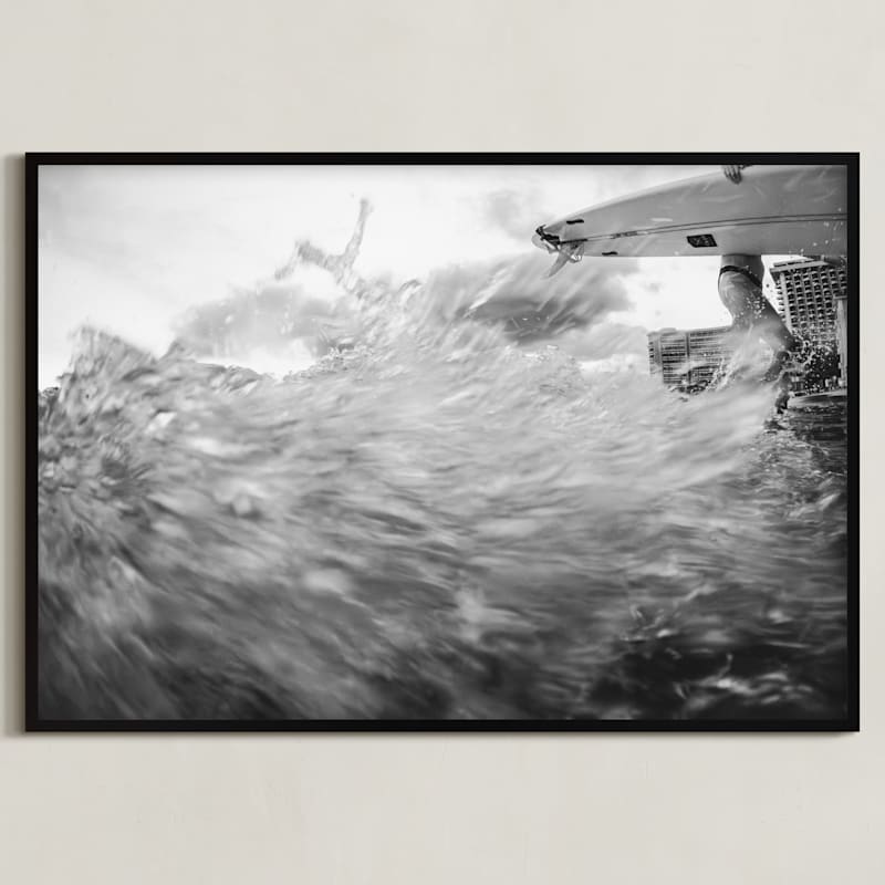"Tides of Motion" - Limited Edition Art Print by Tania Medeiros in beautiful frame options and a variety of sizes.