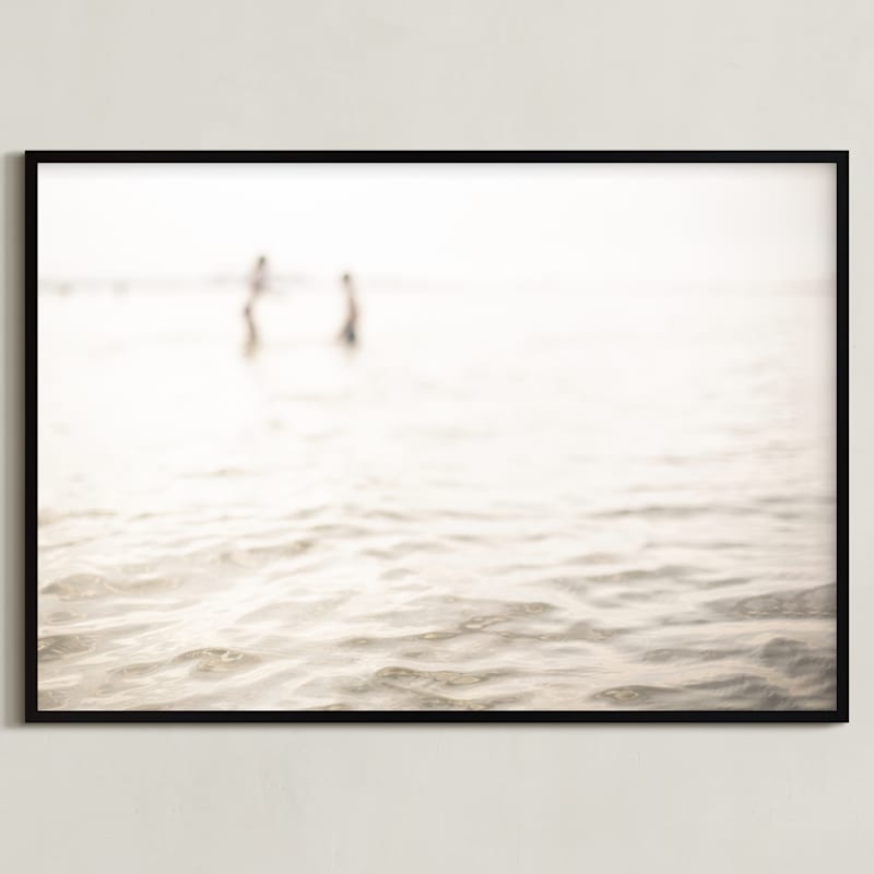 "Neutral wave" - Limited Edition Art Print by Lying on the grass in beautiful frame options and a variety of sizes.