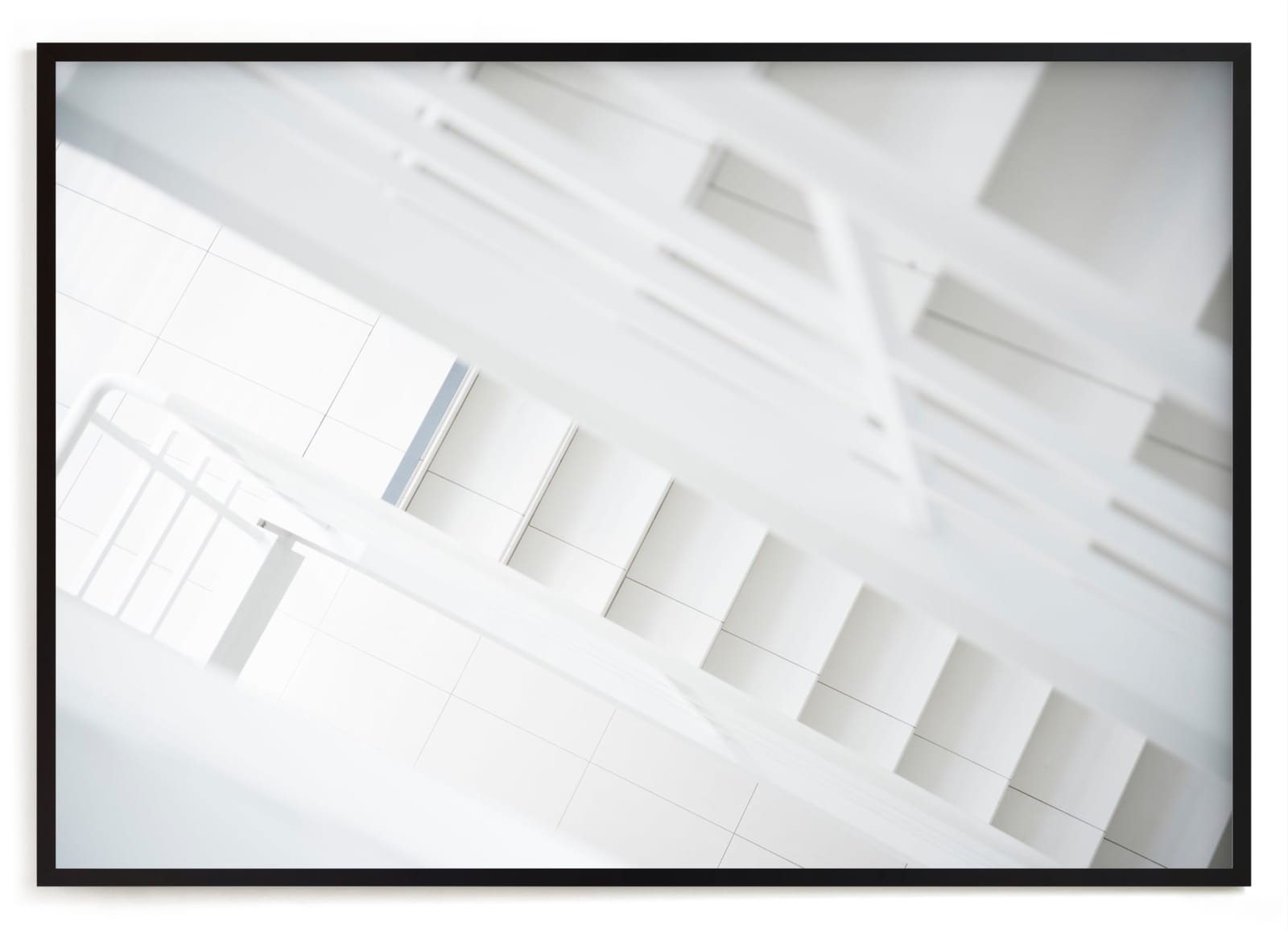"Bright Stairway" - Limited Edition Art Print by Ilze Lucero in beautiful frame options and a variety of sizes.