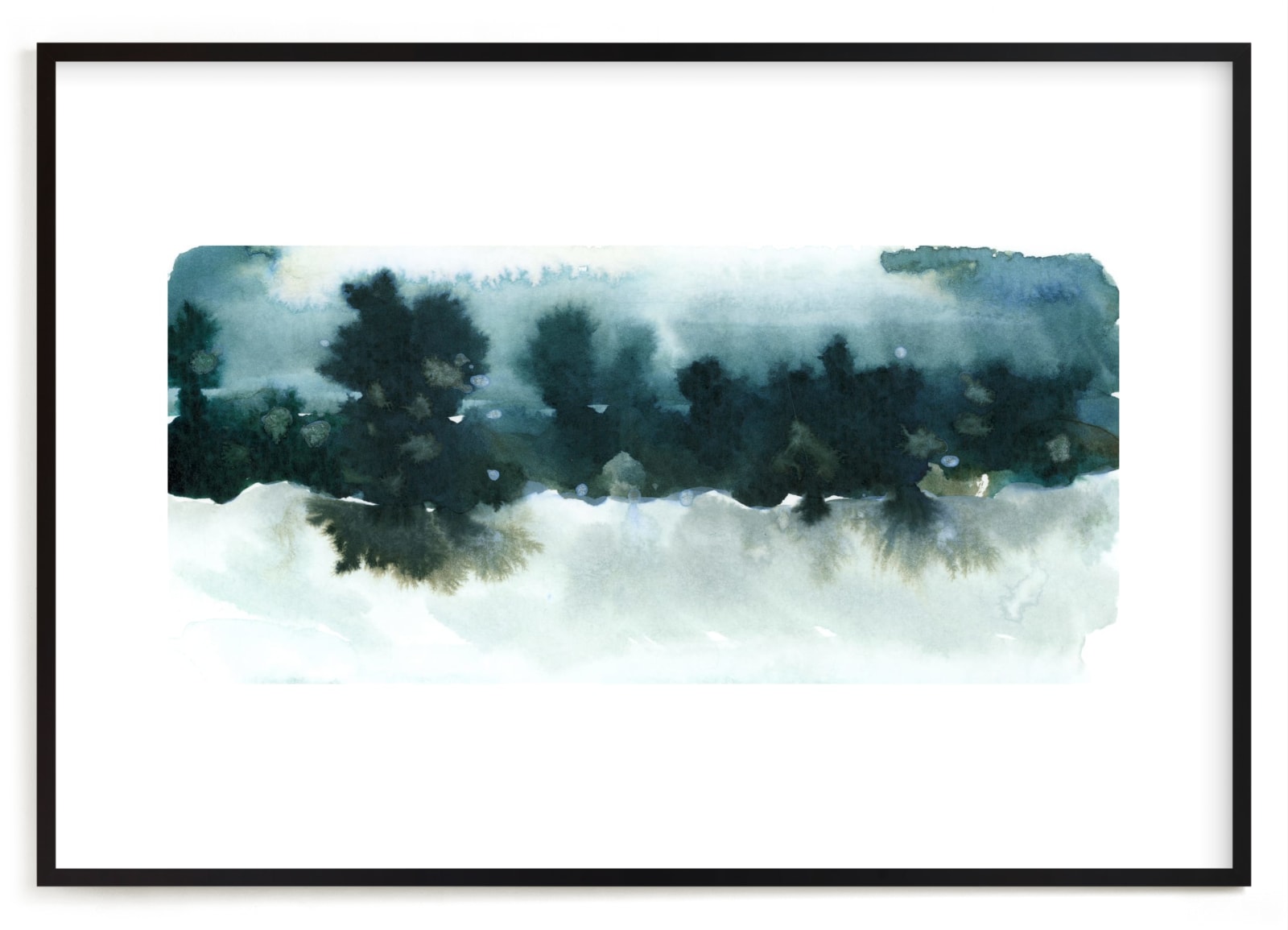 "Night Falling" - Limited Edition Art Print by Lindsay Megahed in beautiful frame options and a variety of sizes.