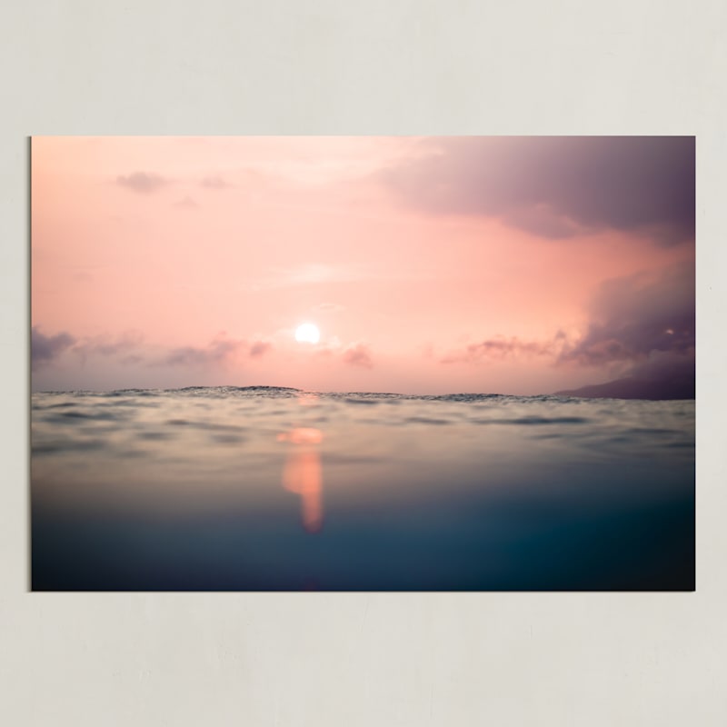 "Entranced" - Art Print in pacific by Kamala Nahas - Unframed