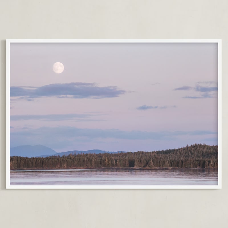 "Juneau Moon" by Mike Sunu in beautiful frame options and a variety of sizes.