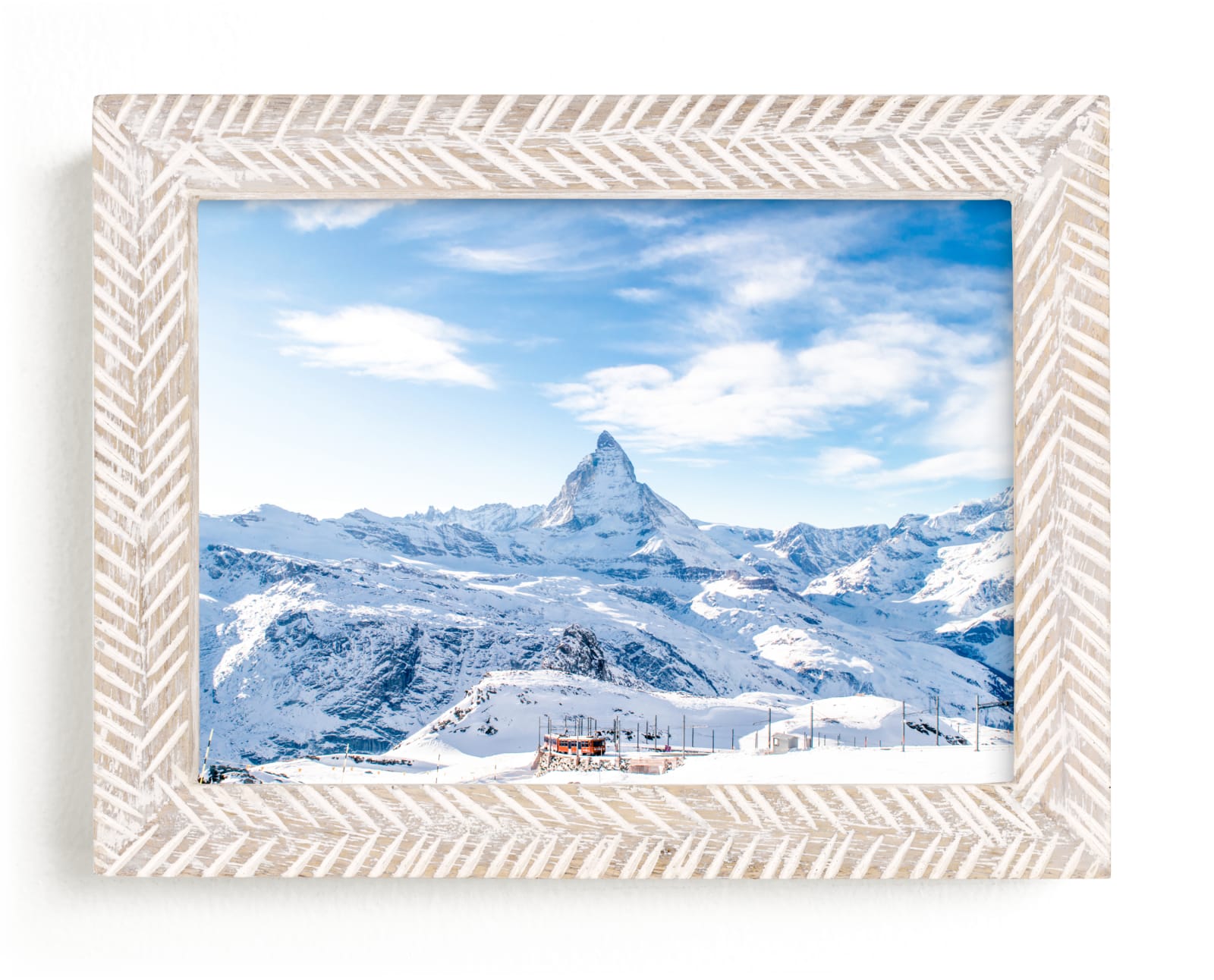 "Wintry Matterhorn" by Ying C. in beautiful frame options and a variety of sizes.