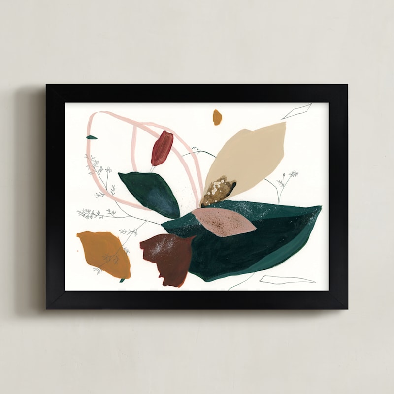 "I Wandered in the Forest" - Limited Edition Art Print by Sarah McInroe in beautiful frame options and a variety of sizes.