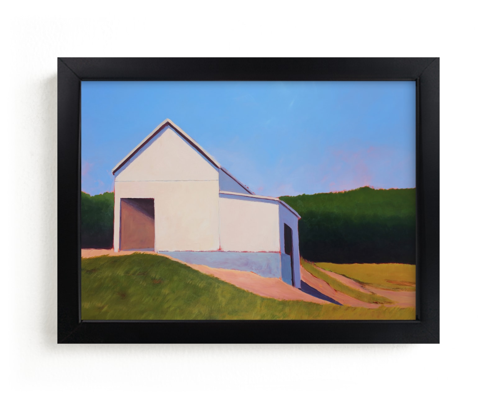 "Easton Hill" - Limited Edition Art Print by Carol C. Young in beautiful frame options and a variety of sizes.