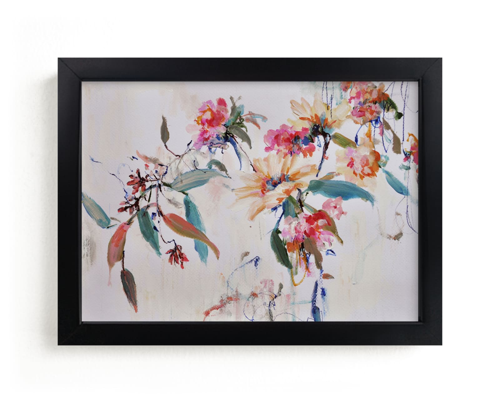 "Fiori di Firenze" - Limited Edition Art Print by Sonal Nathwani in beautiful frame options and a variety of sizes.