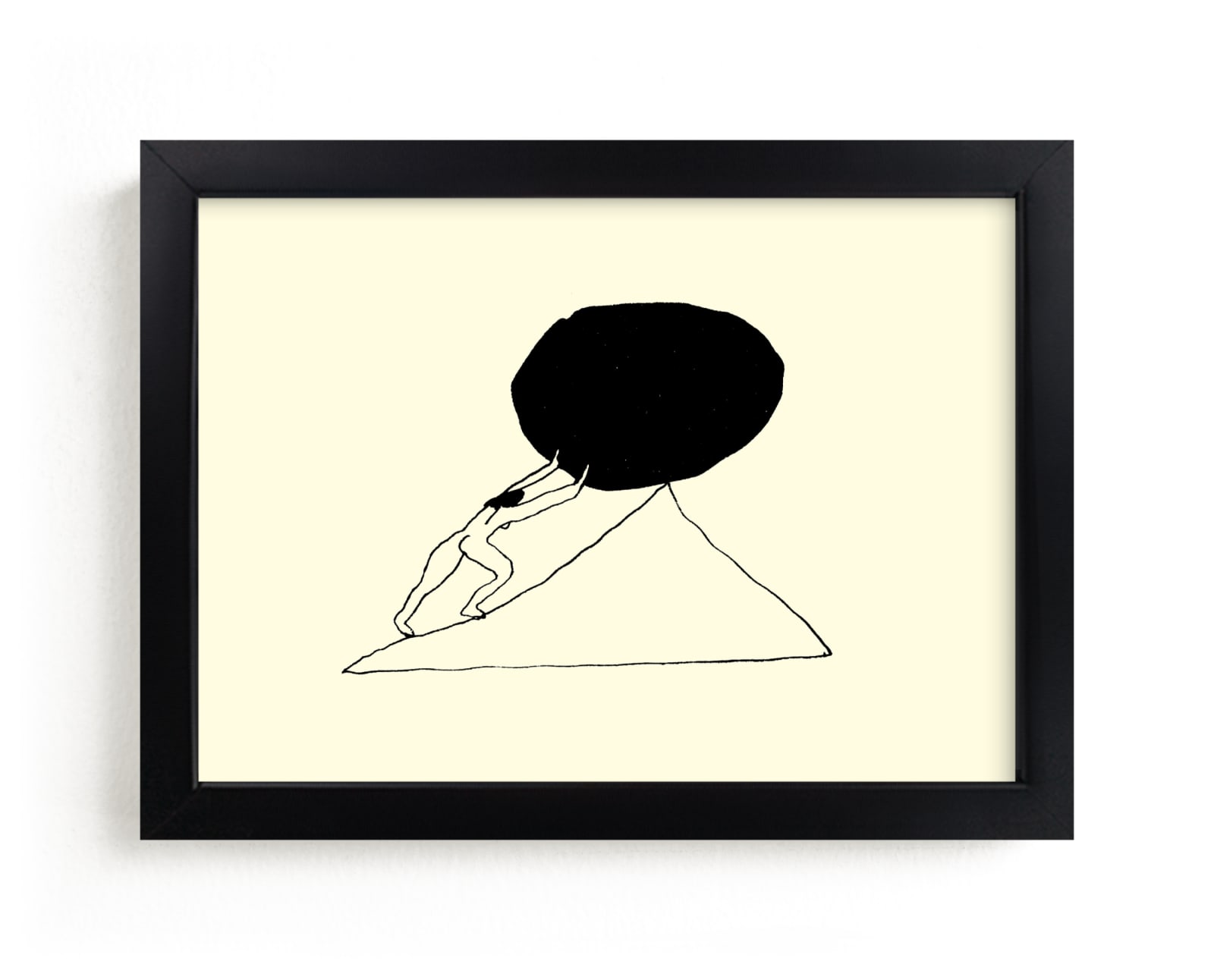 "Hard Rock" - Limited Edition Art Print by Elliot Stokes in beautiful frame options and a variety of sizes.