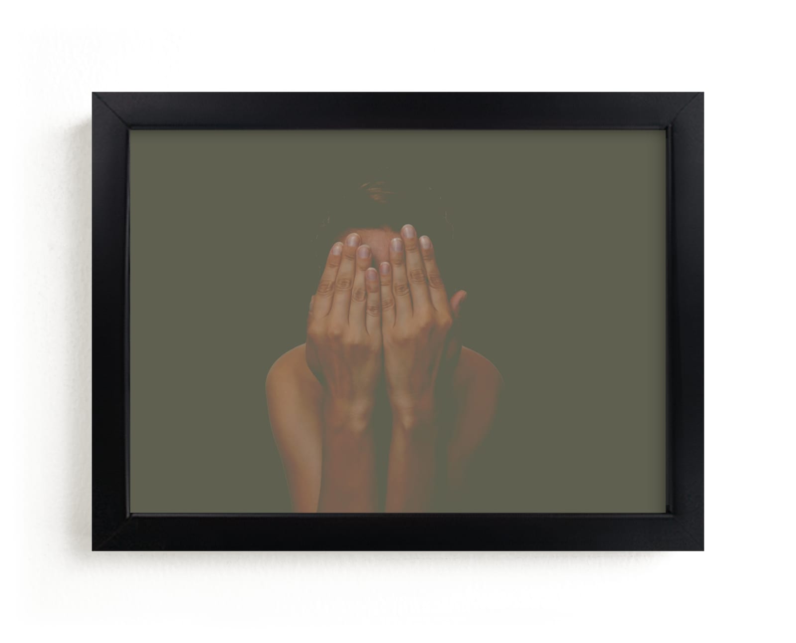 "I don't like my picture taken" - Limited Edition Art Print by Maja Cunningham in beautiful frame options and a variety of sizes.