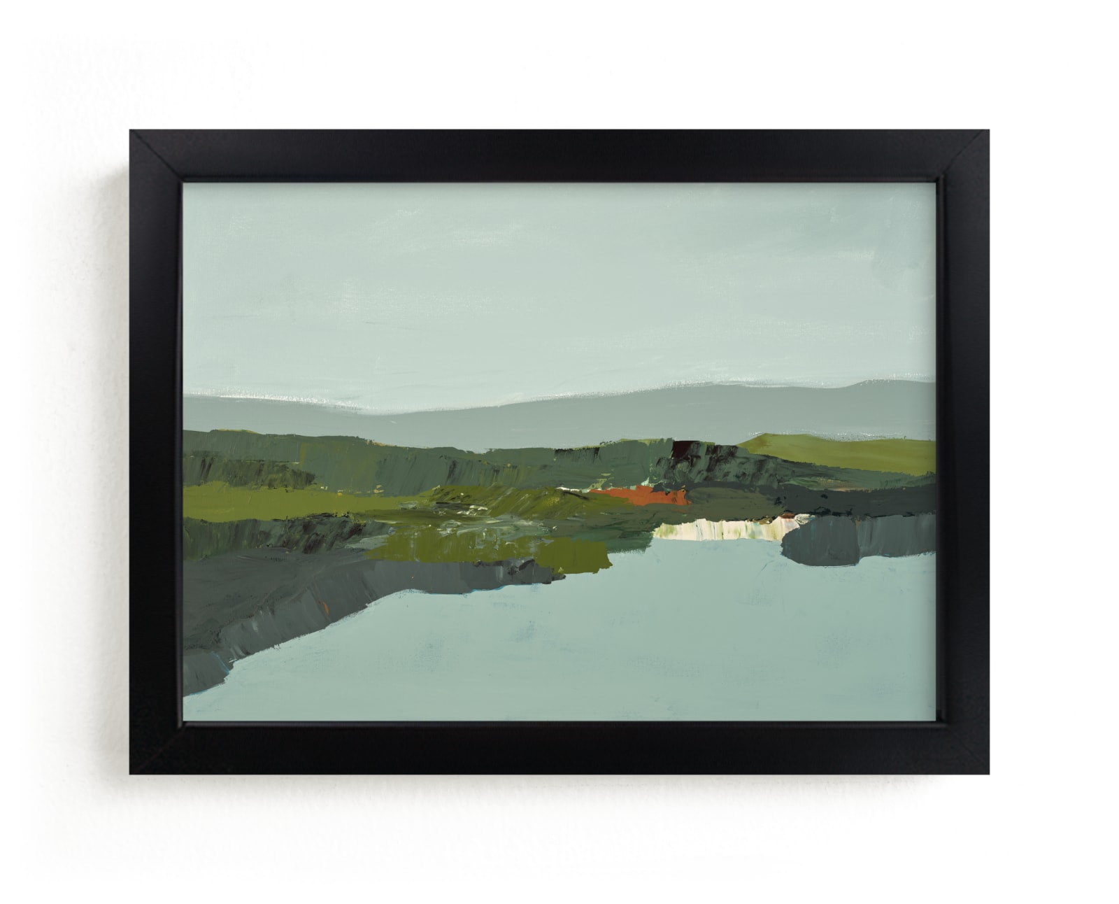 "Winter Mist" - Limited Edition Art Print by Caryn Owen in beautiful frame options and a variety of sizes.