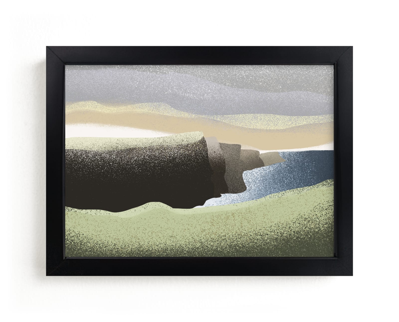 "Moher 2" - Limited Edition Art Print by Kristen Marie in beautiful frame options and a variety of sizes.